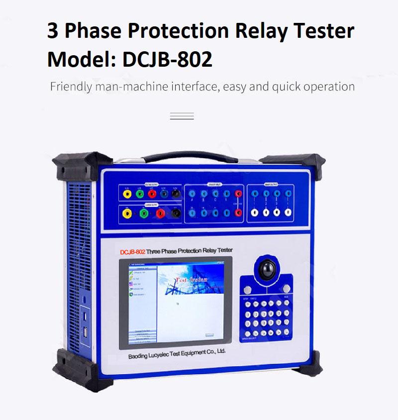 3 phase relay tester