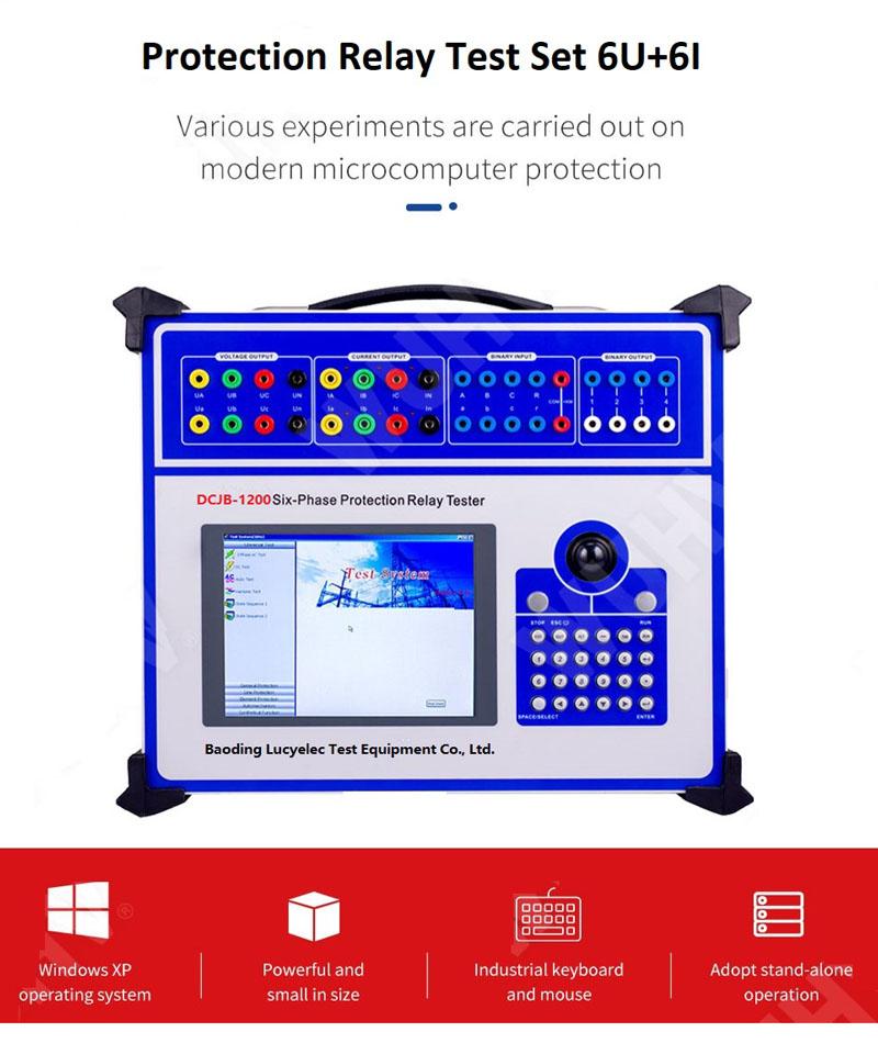 six phase relay testing kit